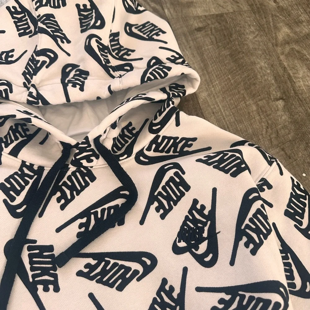 Nike Hoodie With Logo Print Size Small - Picture 4 of 8